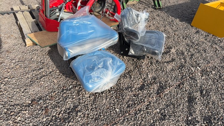 Image for QTY (2) TRACTOR SEATS