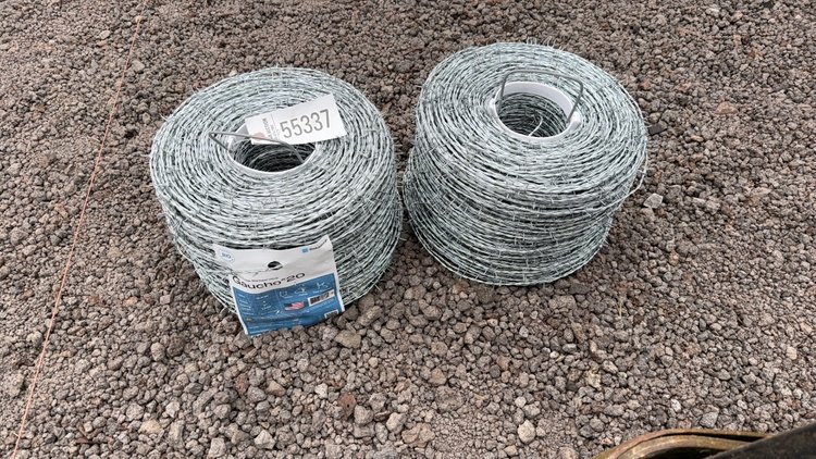 Image for QTY (2) ROLLS OF BARB WIRE