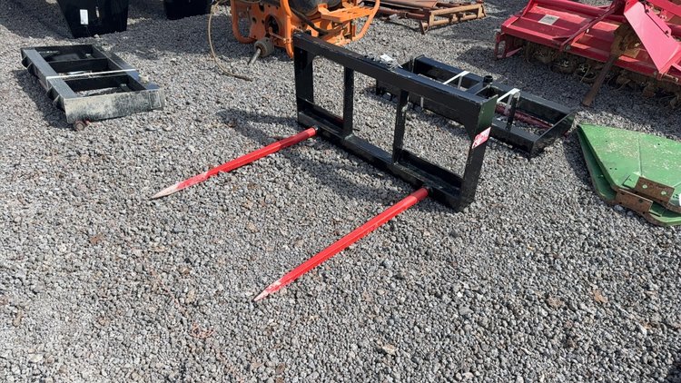 Image for KIVEL SKID STEER 2 PRONG BALE SPEAR