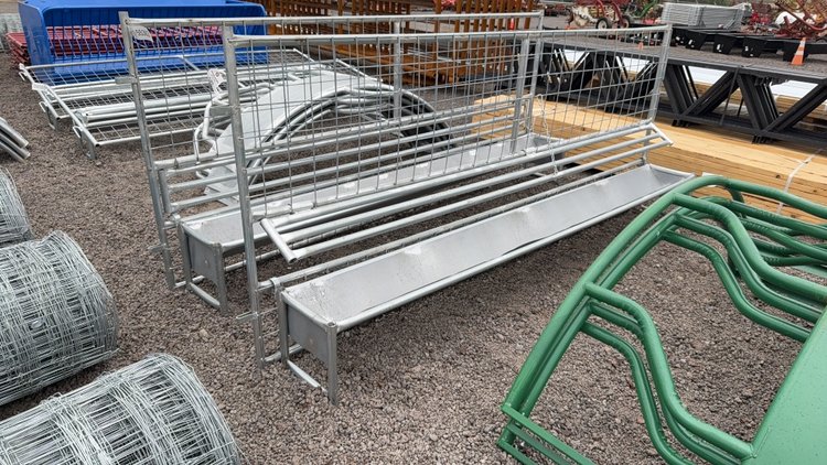 Image for 10' FENCE LINE GOAT FEED BUNK