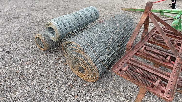 Image for QTY(4) ROLLS OF WOVEN WIRE