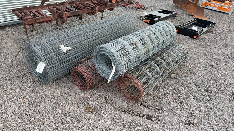 Image for QTY(4) ROLLS OF WOVEN WIRE