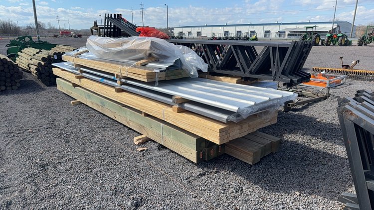 Image for 32'X48'X14' TALL FULLY ENCLOSED BUILDING PACKAGE