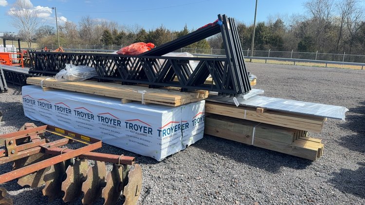 Image for 32'X48'X14' TALL FULLY ENCLOSED BUILDING PACKAGE