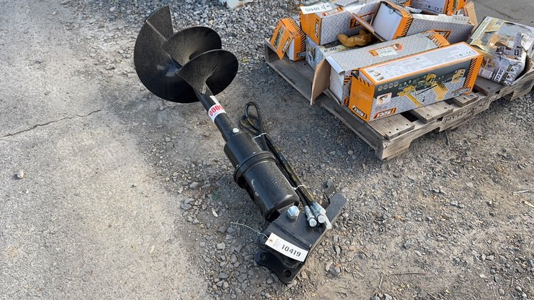 Image for MINI EXCAVATOR POST HOLE AUGER