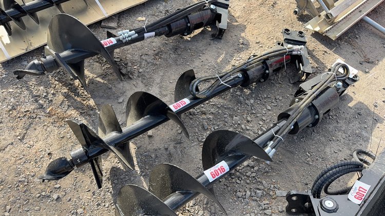 Image for MINI EXCAVATOR POST HOLE AUGER