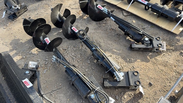 Image for MINI EXCAVATOR POST HOLE AUGER