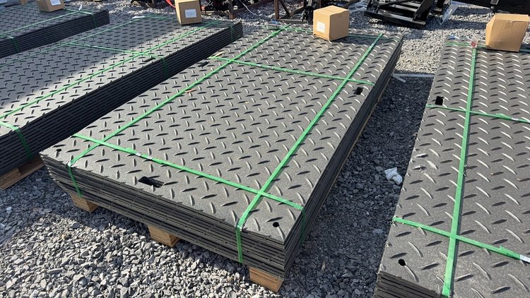 Image for QTY(12) 4' X 8' GROUND PROTECTION MATS