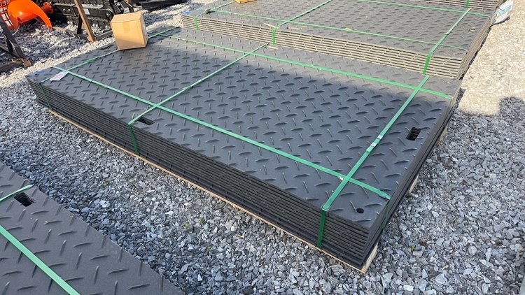 Image for QTY(12) 4' X 8' GROUND PROTECTION MATS