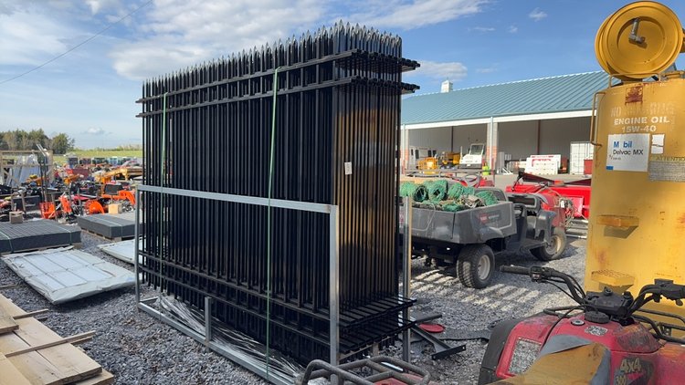 Image for QYT(20) 7' X 10' WROUGHT IRON FENCE PANELS