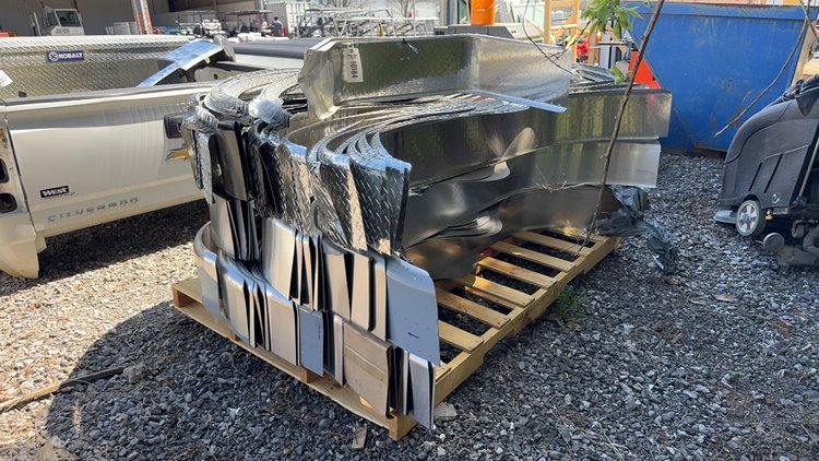 Image for PALLET OF TRAILER FENDERS