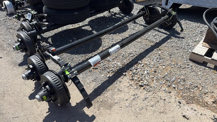 Image for QTY(2) 6 LUG TRAILER AXLE