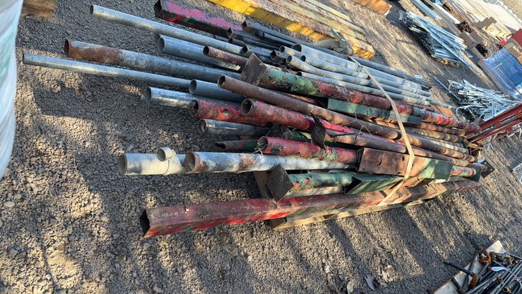 Image for PALLET OF VARIOUS SIZE PIPE