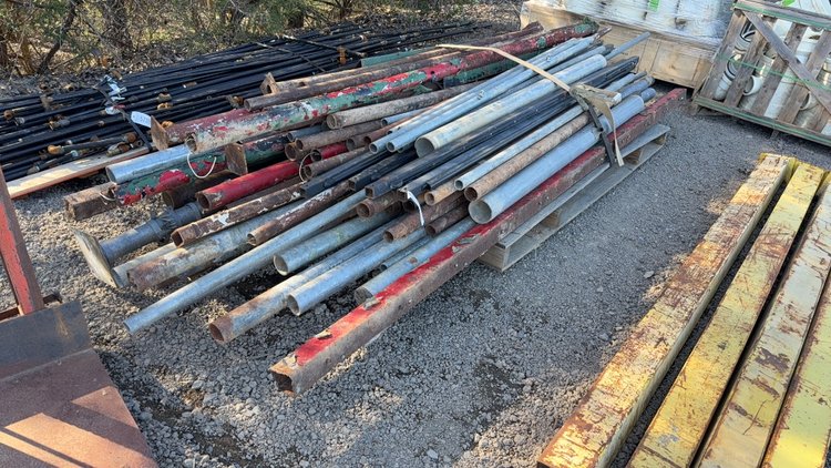 Image for PALLET OF VARIOUS SIZE PIPE