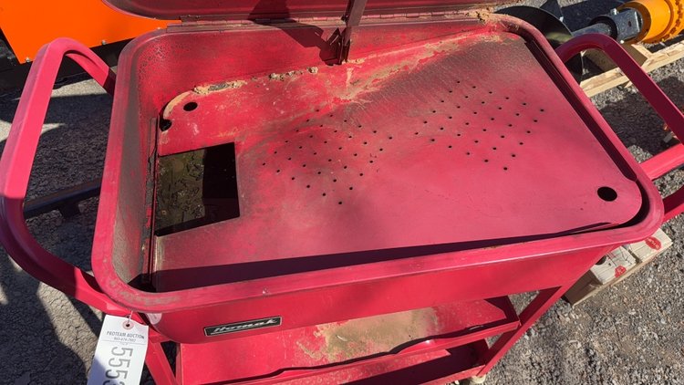 Image for HOMAK PARTS WASHER CART