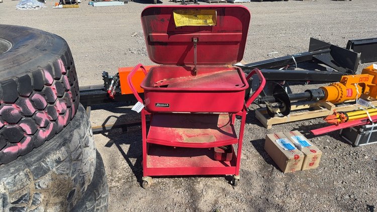 Image for HOMAK PARTS WASHER CART