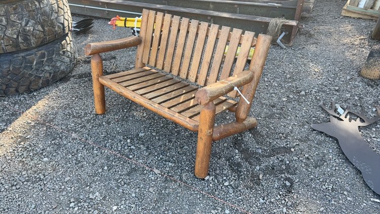 Image for WOODEN LOVE SEAT