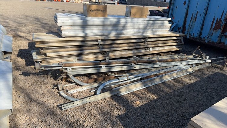 Image for BUNDLE OF VARIOUS GARAGE DOOR PANELS AND PARTS