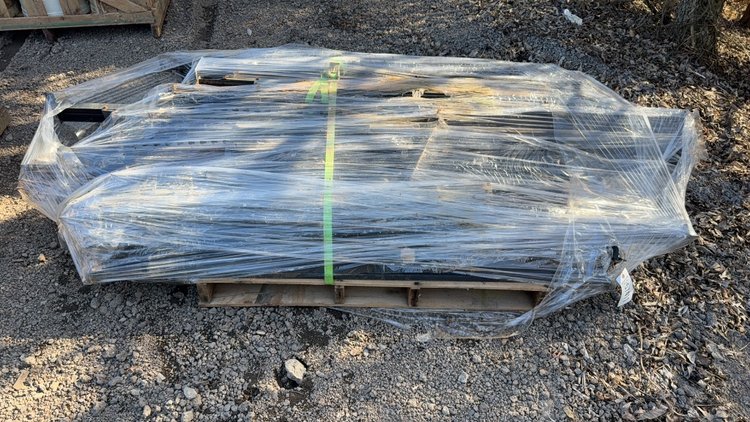 Image for PALLET OF METAL SHELVING