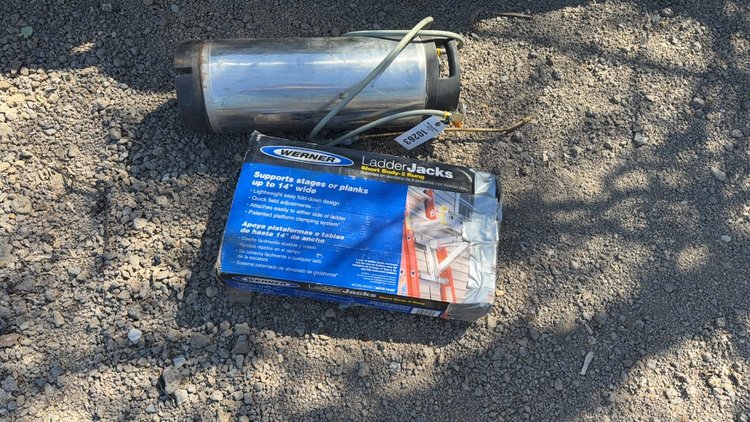 Image for LADDER JACKS AND SPRAYER