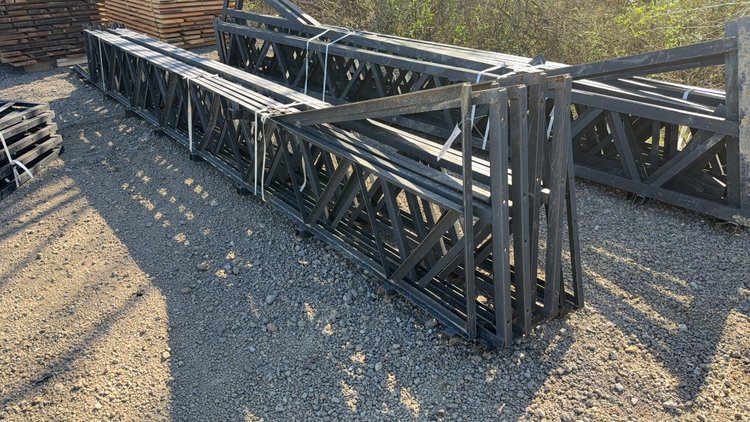 Image for QTY (4) 30' GABLE TRUSSES