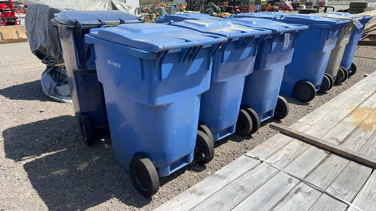 Image for QTY (5) TRASH CANS