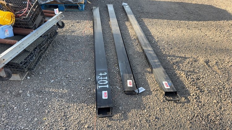 Image for SET OF 10' PALLET FORK EXTENTIONS