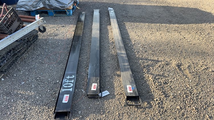 Image for SET OF 10' PALLET FORK EXTENTIONS