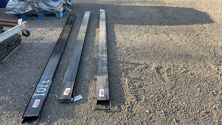 Image for SET OF 10' PALLET FORK EXTENTIONS