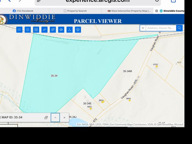 44.25 acres Dinwiddie, VA