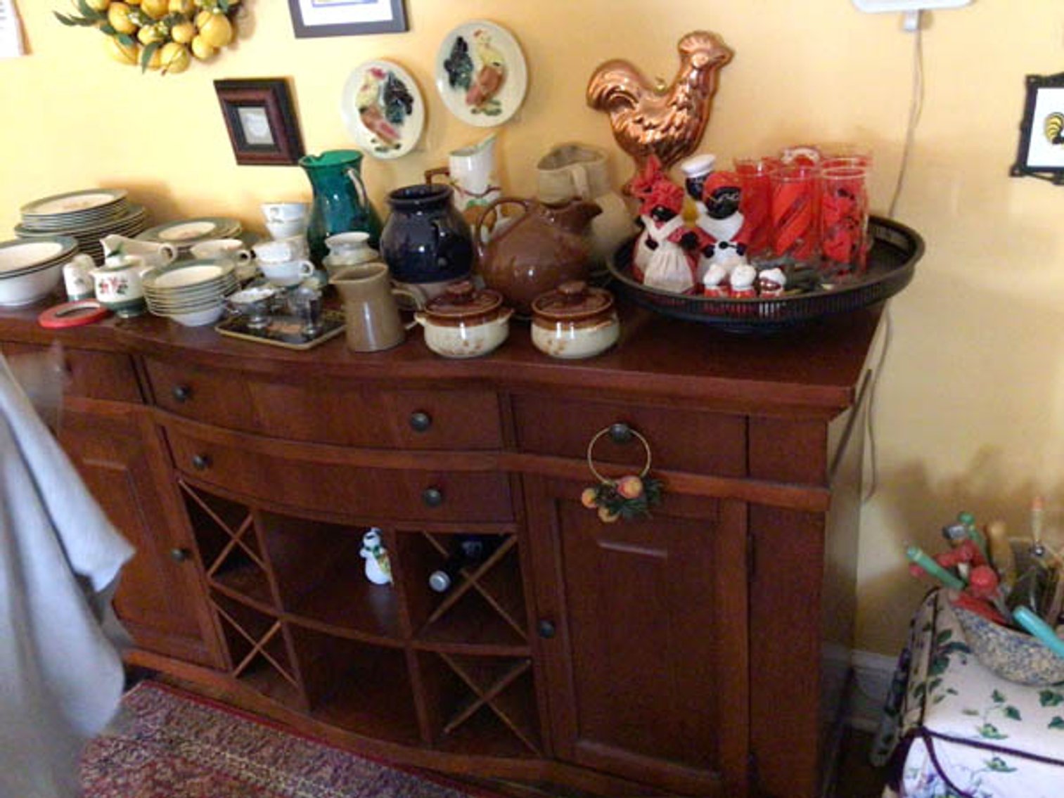 Image for Large Collection of Antiques and Glassware