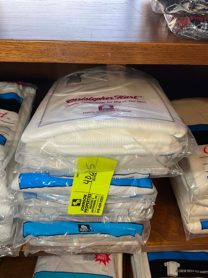 Image for Joe Sugar's Menswear in St. Pauls, NC Final Online Only Liquidation Event!