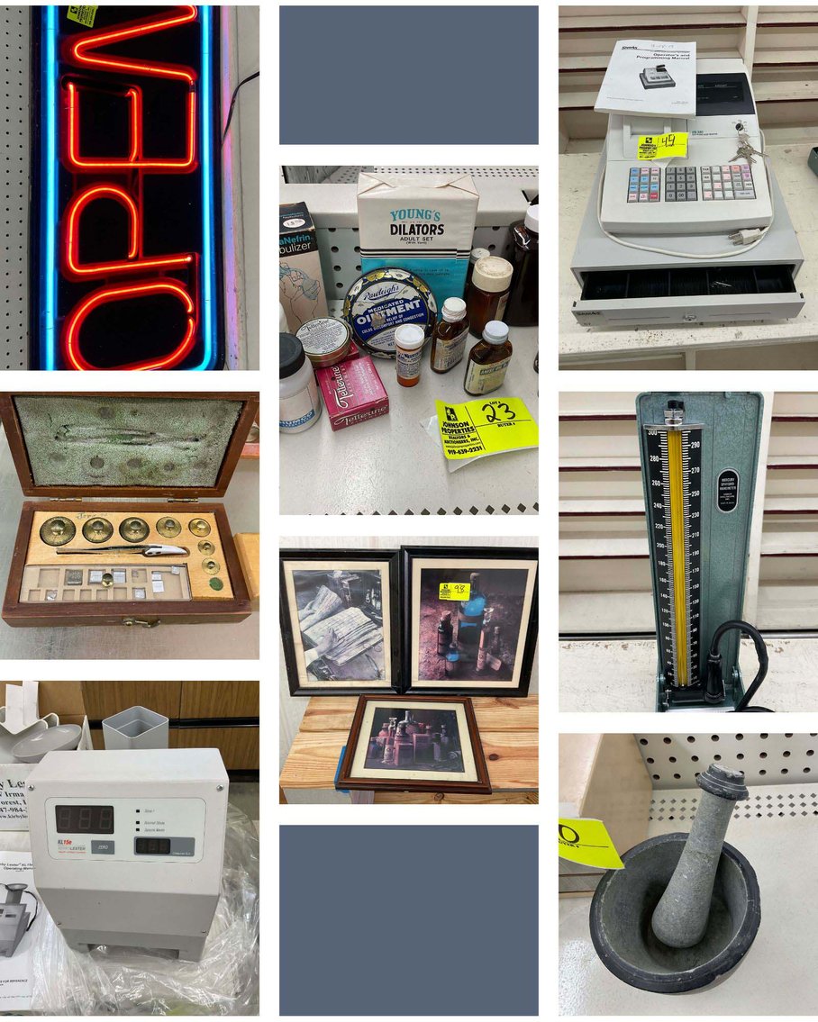 Image for Hospital Pharmacy Remaining Contents Auction in Dunn!