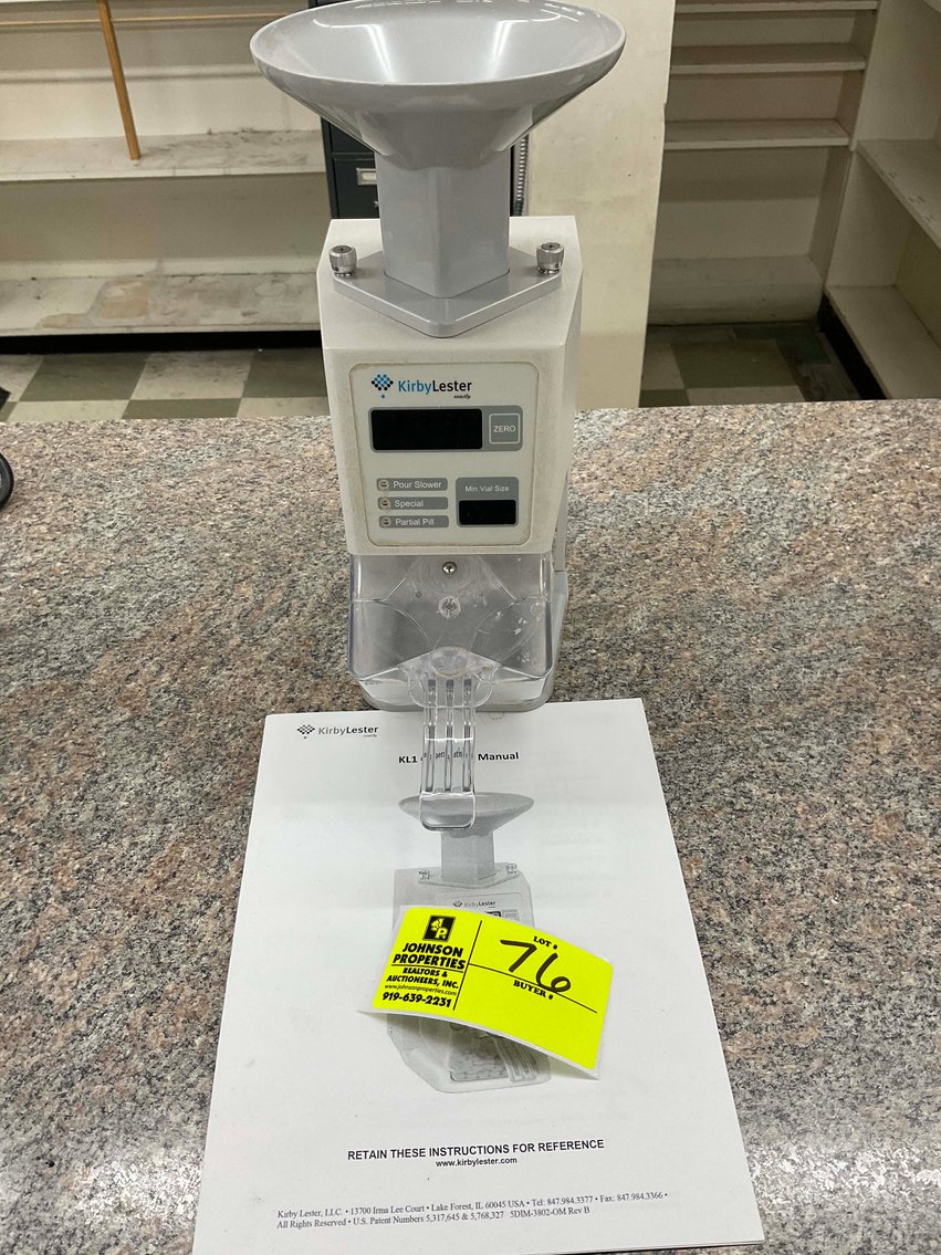 Image for Hospital Pharmacy Remaining Contents Auction in Dunn!