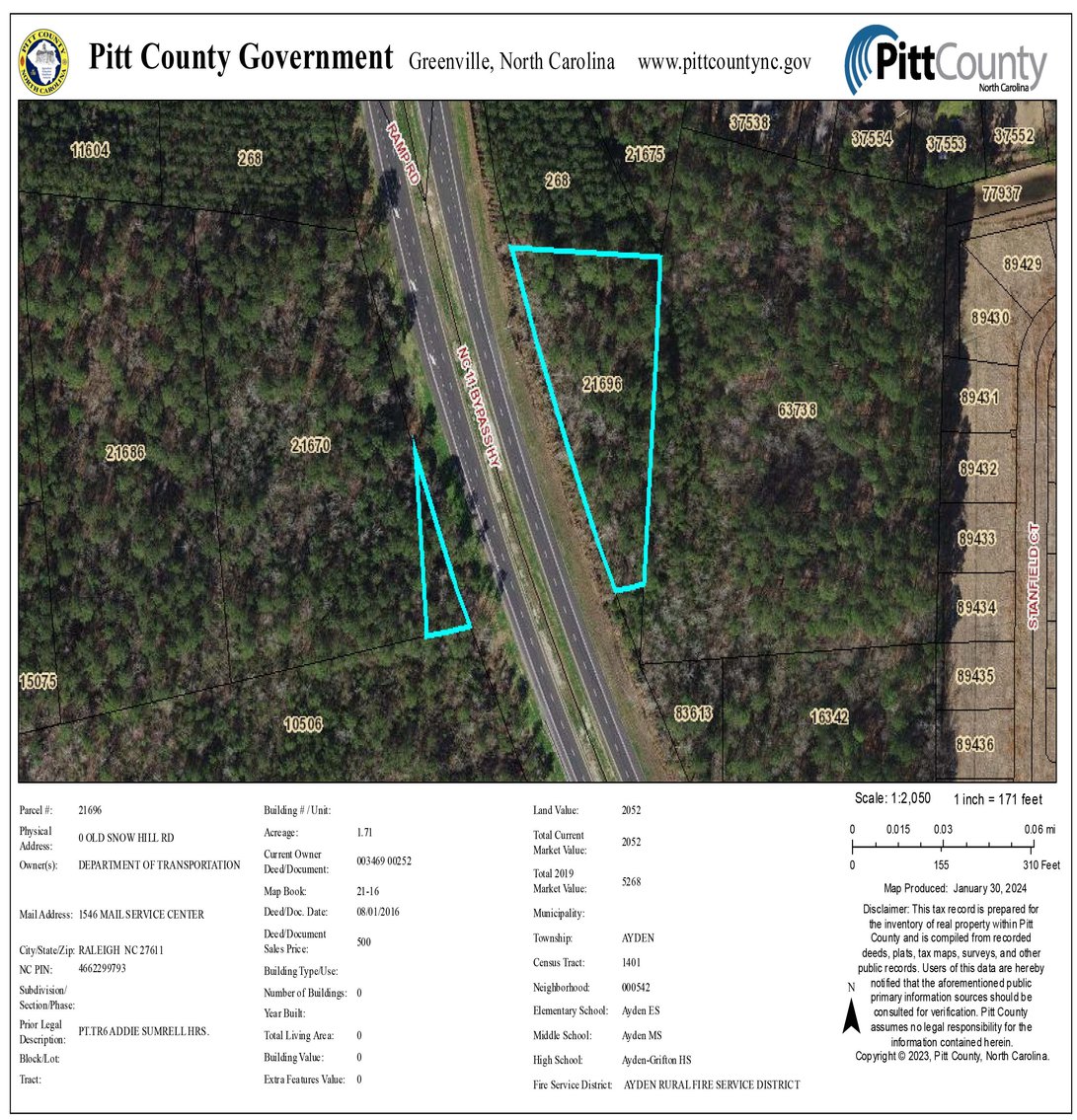 Image for NCDOT 2024 Residue Properties Round 1 Upset Bid Period Ends May 15th at 10 AM!