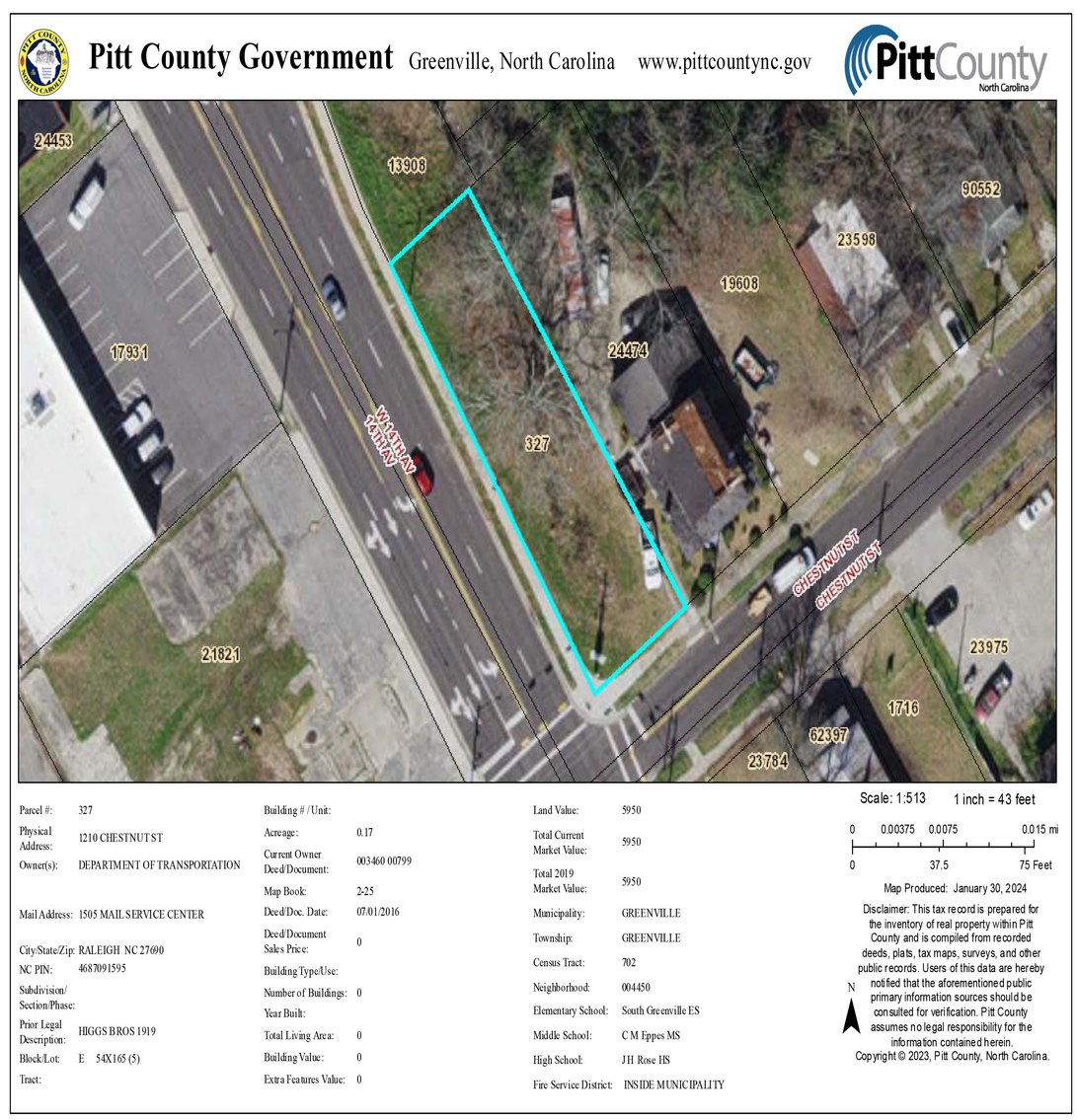Image for NCDOT 2024 Residue Properties Round 1 Upset Bid Period Ends May 15th at 10 AM!