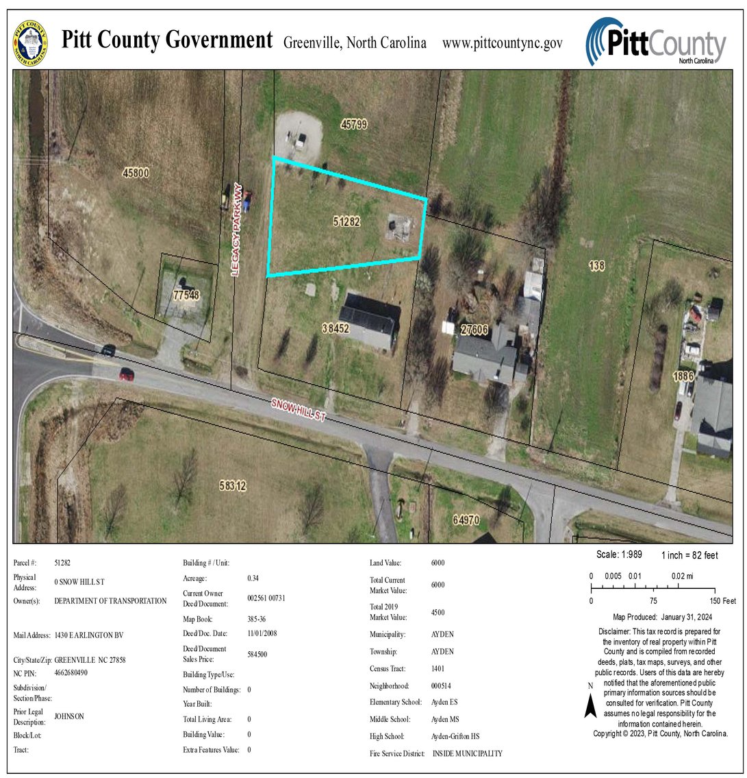 Image for NCDOT 2024 Residue Properties Round 1 Upset Bid Period Ends May 15th at 10 AM!