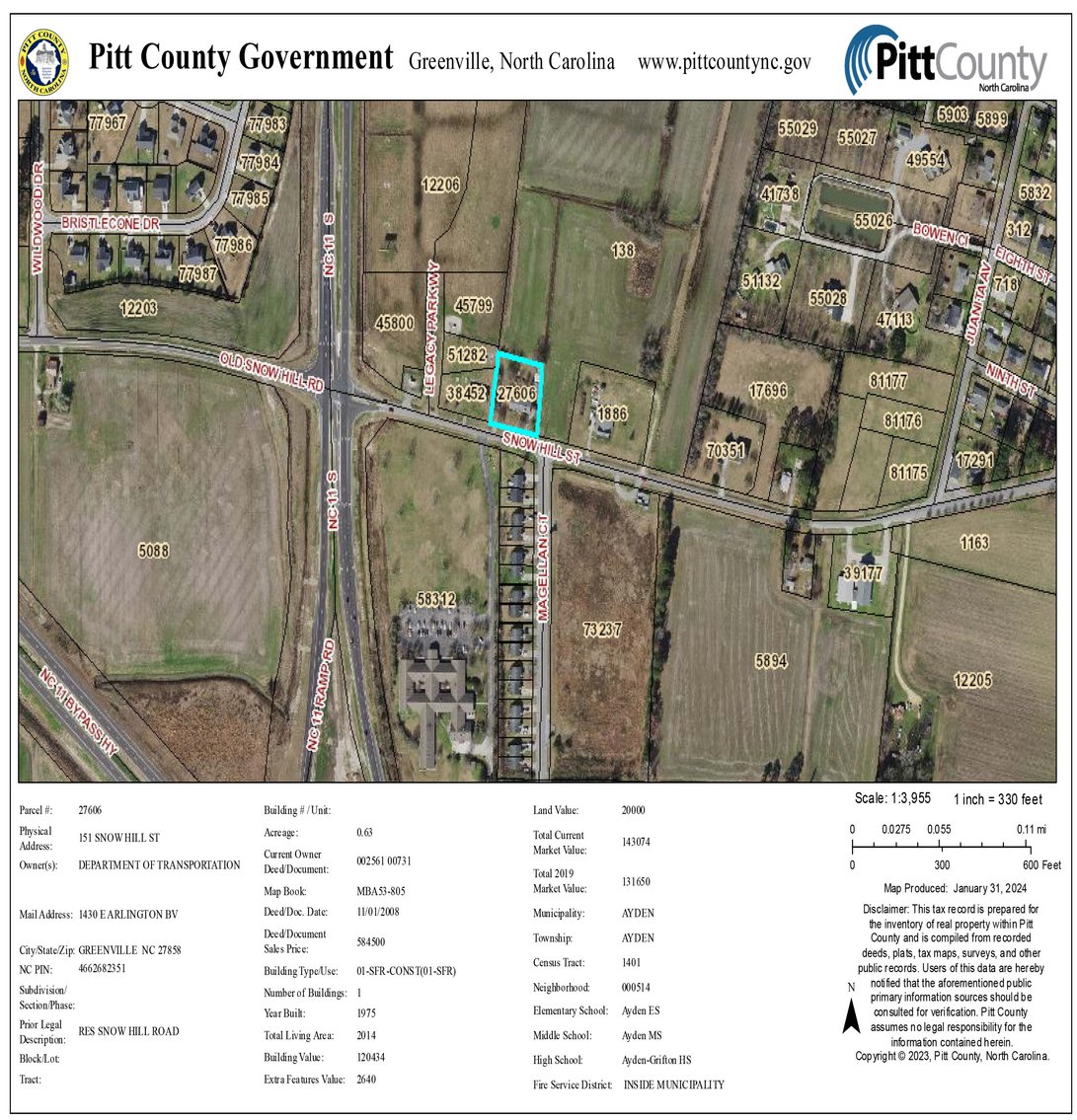 Image for NCDOT 2024 Residue Properties Round 1 Upset Bid Period Ends May 15th at 10 AM!