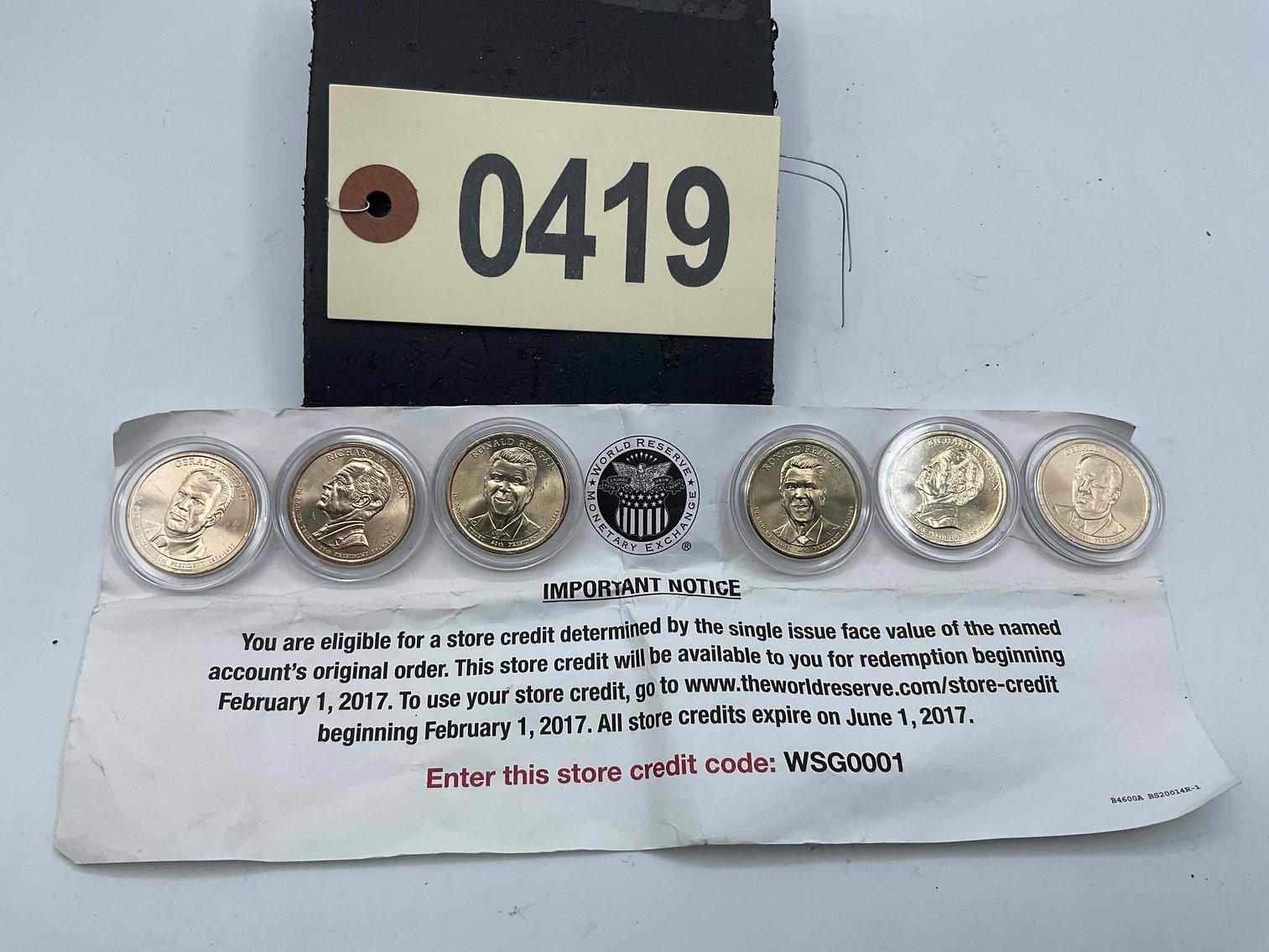 Image for Collectibles, Coins, Uncirculated Money, Medallions and more Auction