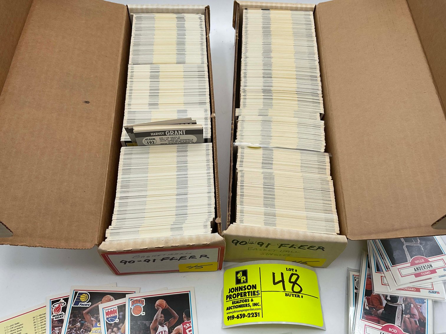 Image for Large Collection of Collectible Trading Cards,  Sport Memorabilia, Coins and Stamps