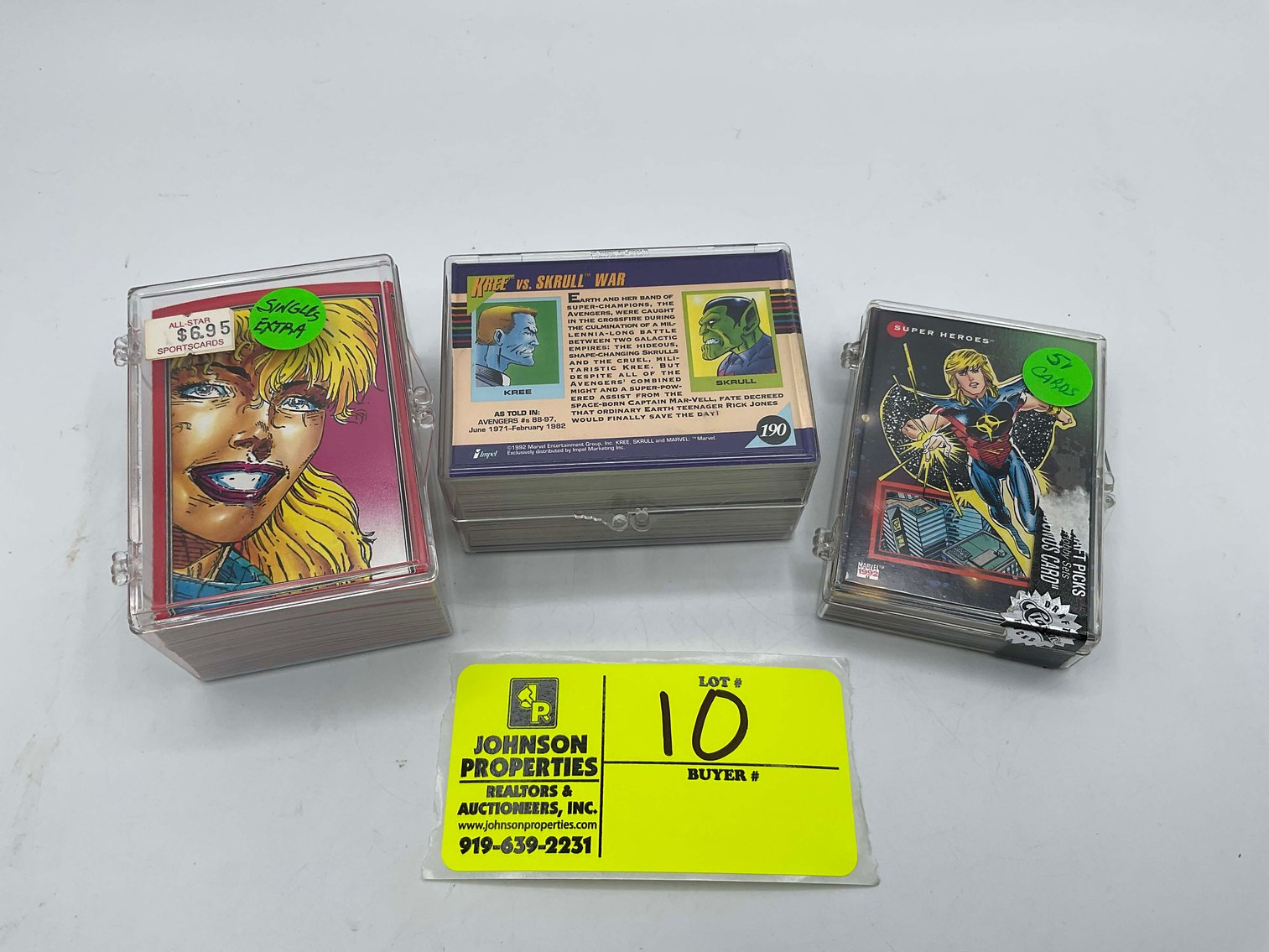 Image for Large Collection of Collectible Trading Cards,  Sport Memorabilia, Coins and Stamps