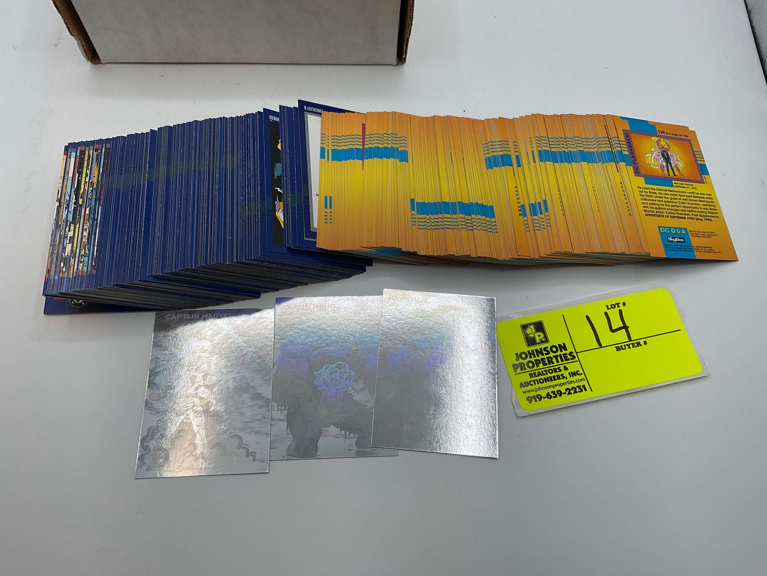 Image for Large Collection of Collectible Trading Cards,  Sport Memorabilia, Coins and Stamps