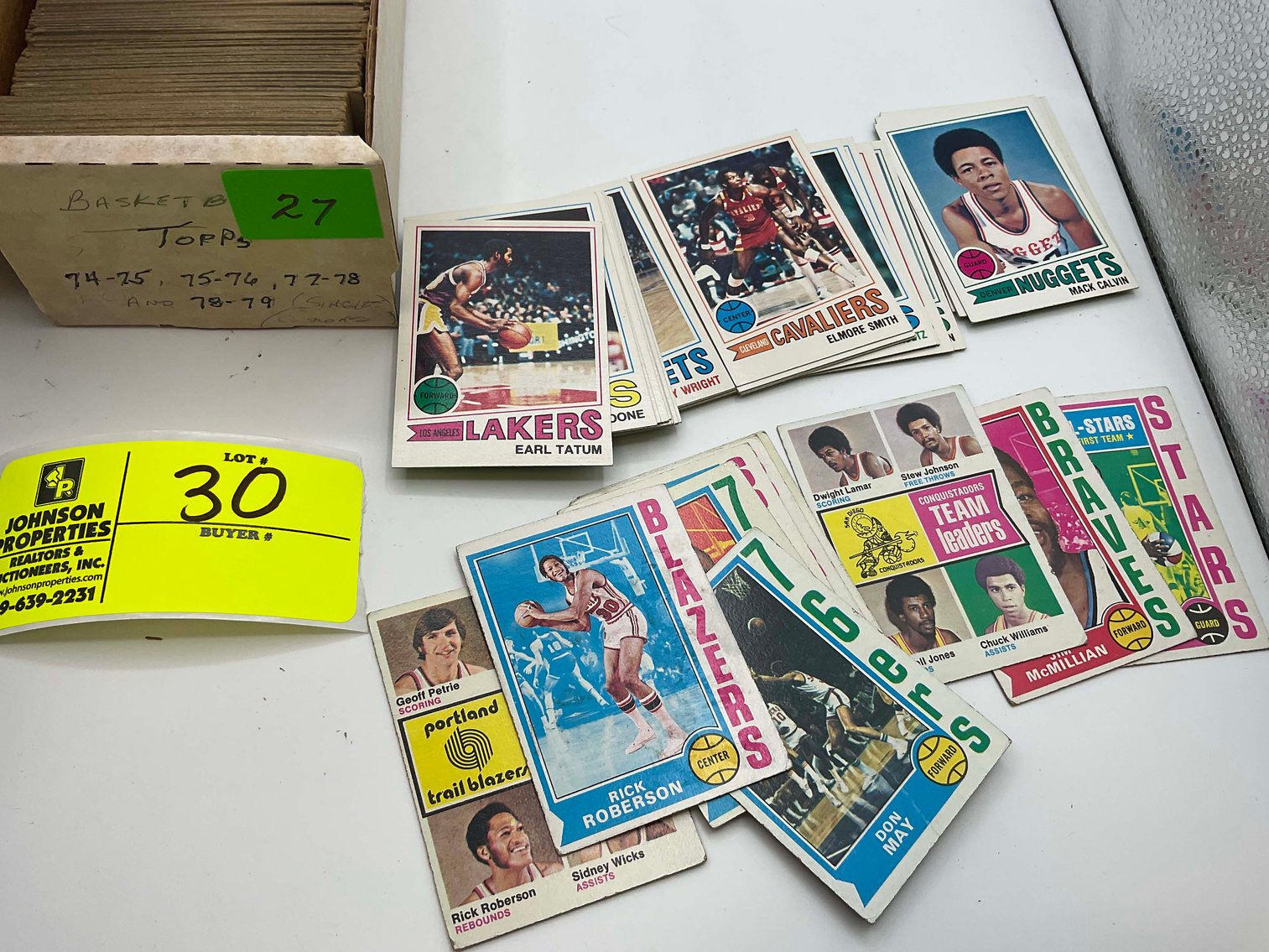 Image for Large Collection of Collectible Trading Cards,  Sport Memorabilia, Coins and Stamps