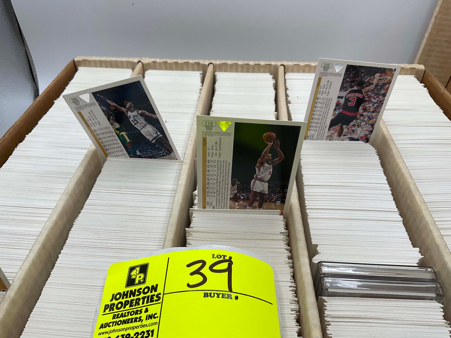 Image for Large Collection of Collectible Trading Cards,  Sport Memorabilia, Coins and Stamps