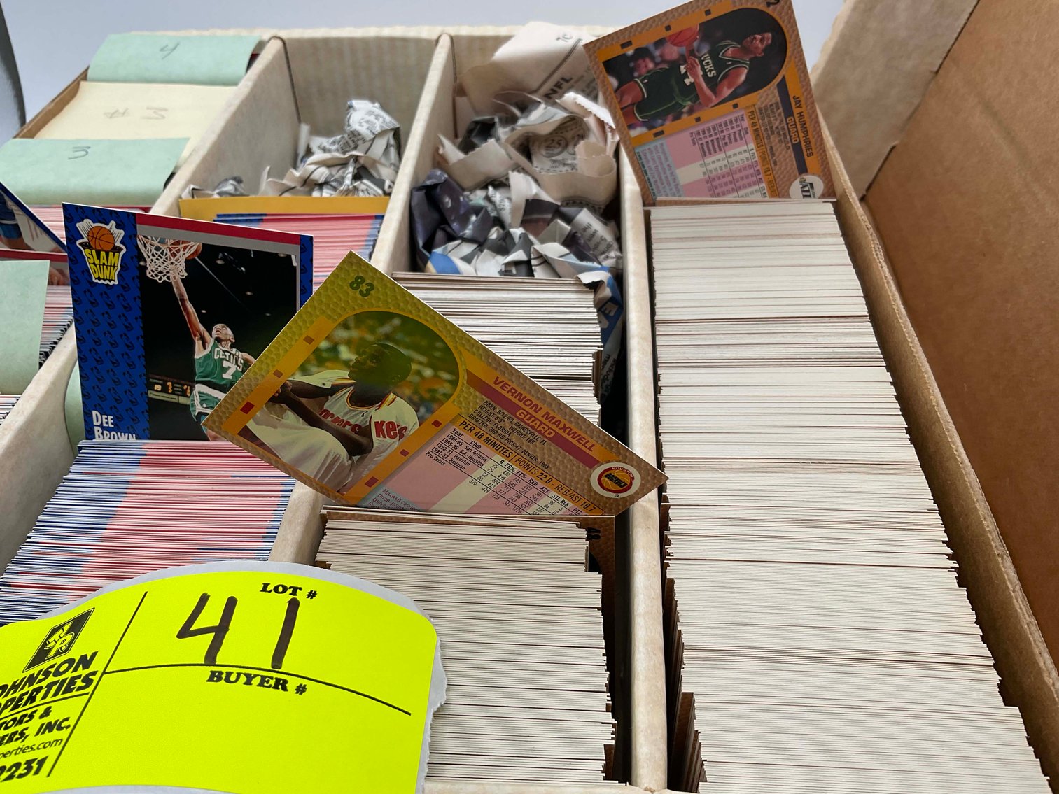 Image for Large Collection of Collectible Trading Cards,  Sport Memorabilia, Coins and Stamps