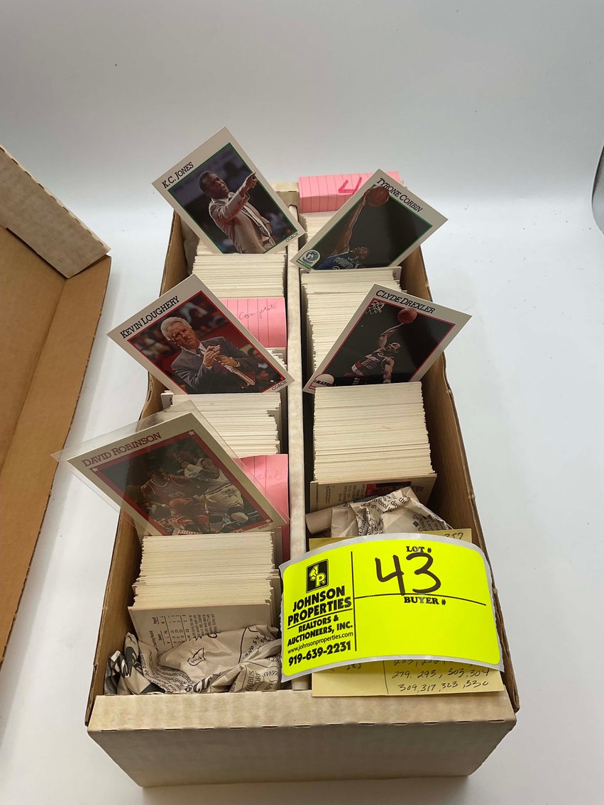 Image for Large Collection of Collectible Trading Cards,  Sport Memorabilia, Coins and Stamps