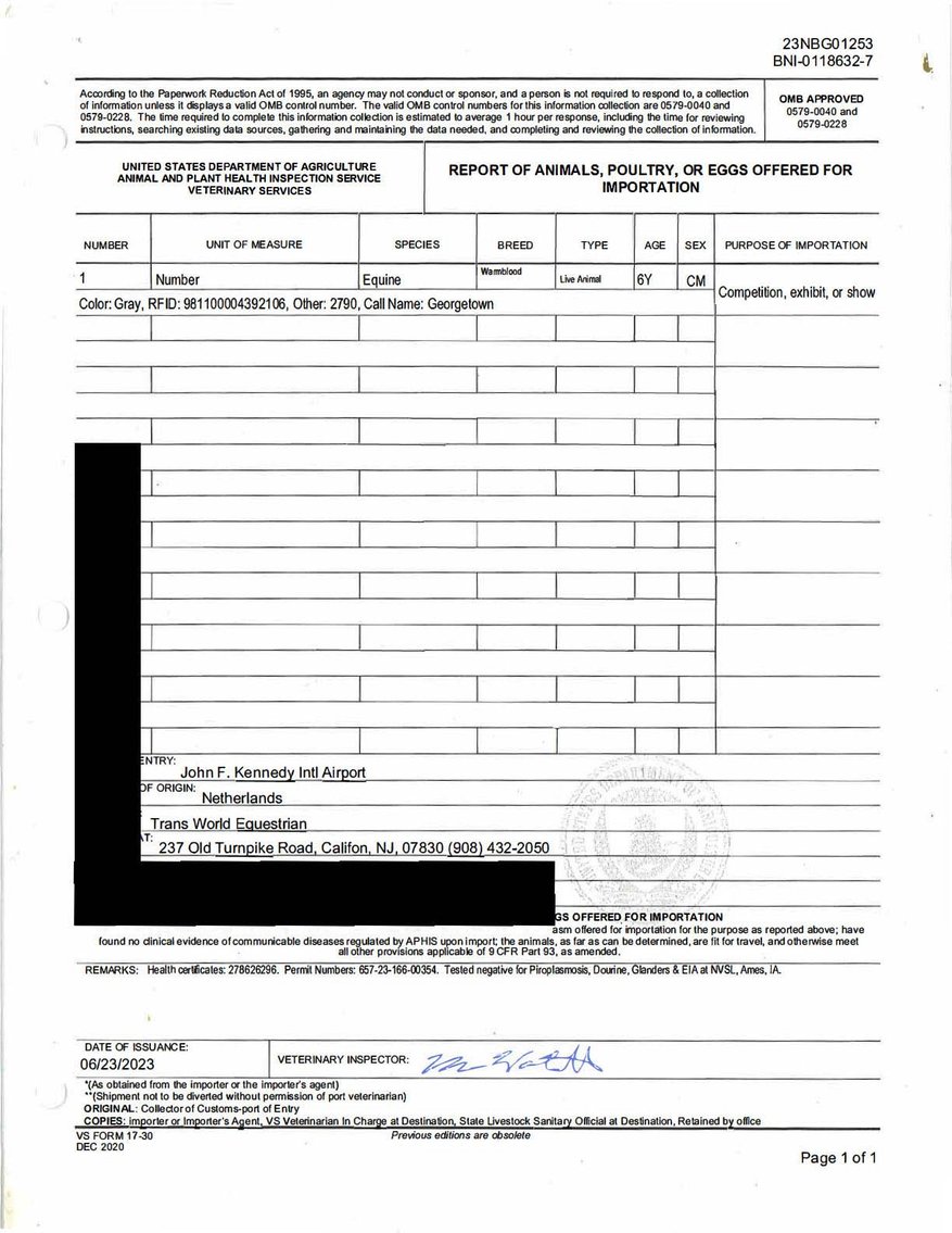 Image for Auction of 7 Horses!