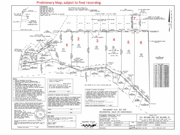 Image for 68+ Acres divided into 8 tracts being sold at Absolute Auction in Southern Harnett County!