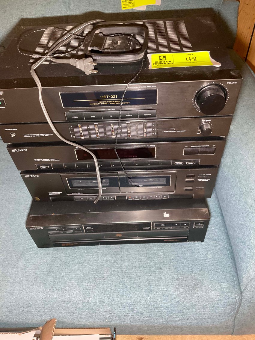 Image for Online Only Personal Property Auction out of Harnett County!