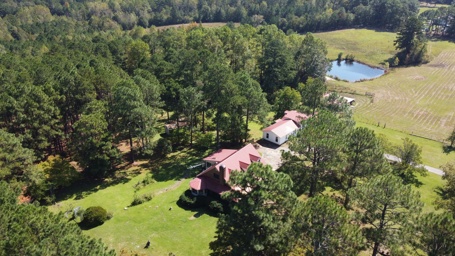 Image for 46+ Acres Divided into 9 tracts, a Super Home with over 2 acres in Harnett County, NC!  Online / Live / Simulcast Auction Held at the JP Headquarters in Angier!
